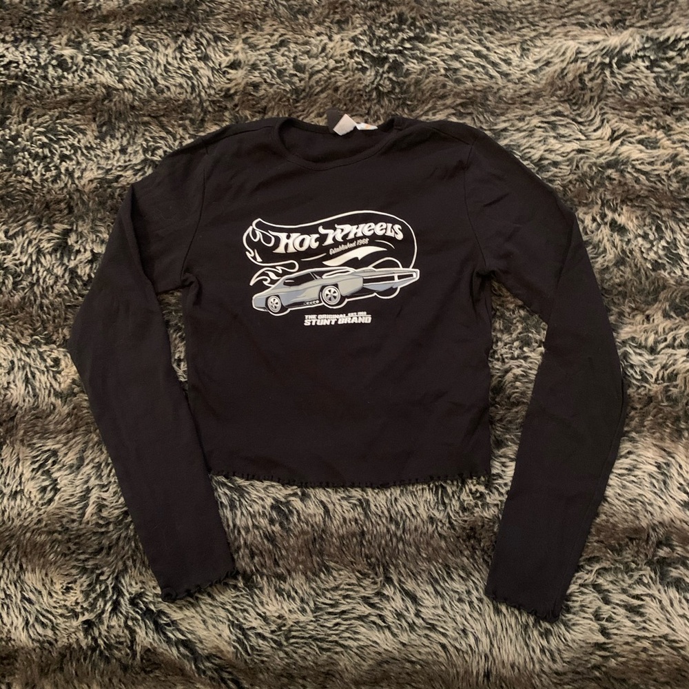 H&M Hotwheels Long Sleeve Crop